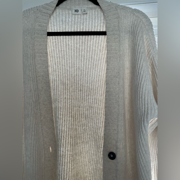Ten Tree Women's Oversized Long Wool Cardigan - Picture 7 of 10